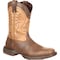Durango Western Boot, 9 W, Leather, 11 in H, Vintage Brown DDB0109 - alternate 1
